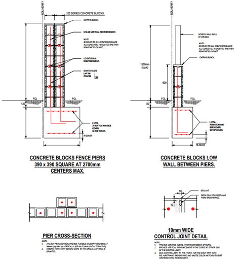 CONCRETE MASONRY FENCE DESIGN NCMA, 46% OFF