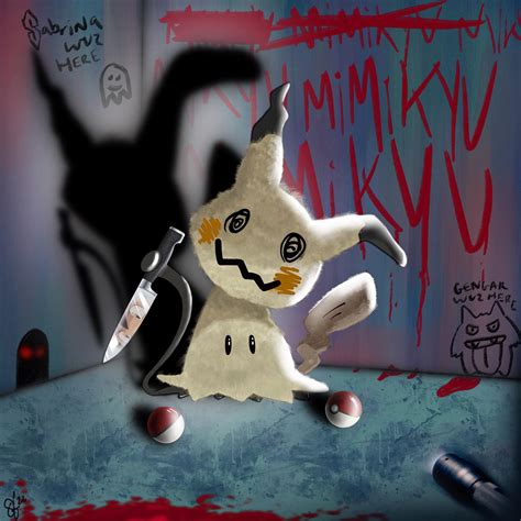 Mimikyu fan art! : r/pokemon