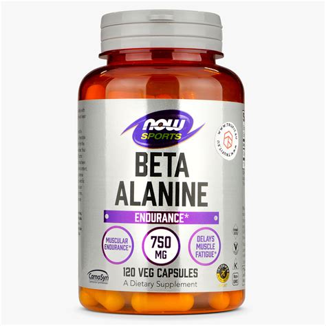 Now Foods - Beta Alanine 750 mg - Enhance muscular endurance - TRUFIT.eu