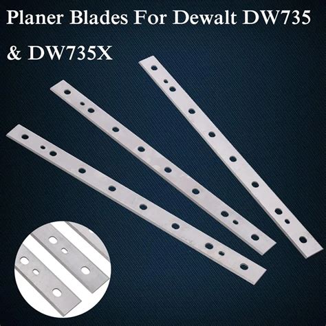 Top Quality 3PCS 13inch High speed Steel Planer Blades For Dewalt DW735 ...