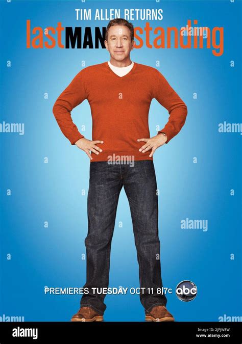 TIM ALLEN POSTER, LAST MAN STANDING, 2011 Stock Photo - Alamy