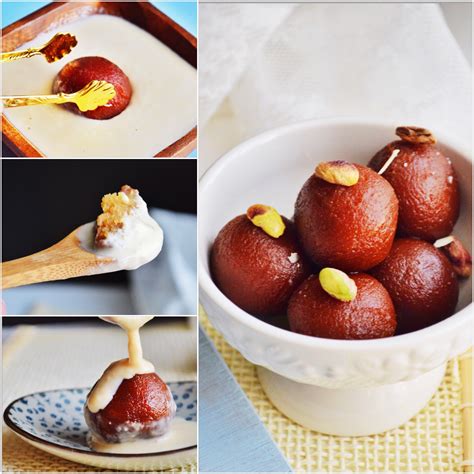 Gulab Jamun with Rabri - Savory&SweetFood