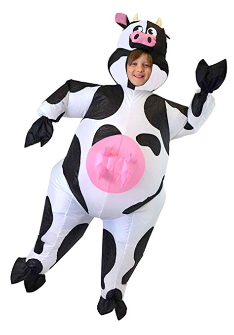 Inflatable Cow Kids Costume