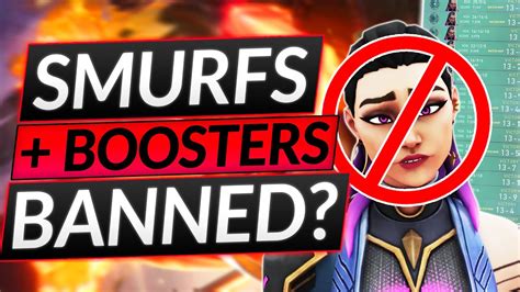 NEW BAN WAVE on SMURFS and even BOOSTERS? - Valorant Devs Changes ...