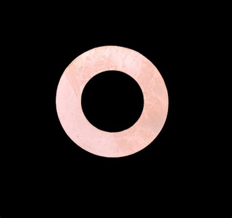 Raw Copper Washers, 1.5" (10 Pack) | Copperlab