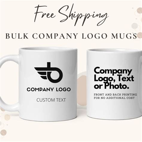 Custom Bulk Coffee Mugs - Etsy