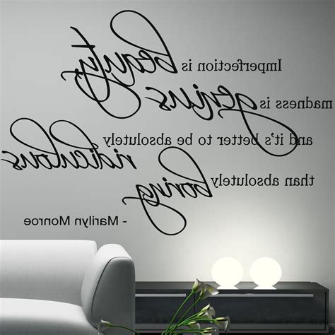 15 Collection of Marilyn Monroe Wall Art Quotes