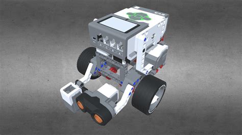 LEGO Mindstorms EV3 light and ultrasonic sensors - Buy Royalty Free 3D model by Sitetechno.fr ...