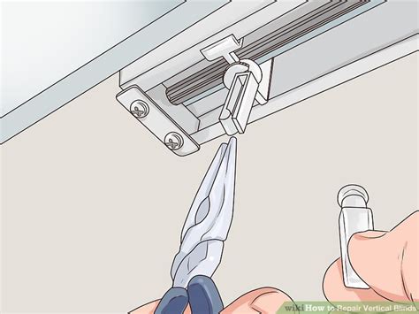 3 Ways to Repair Vertical Blinds - wikiHow