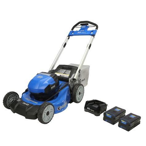 Kobalt 80-volt Max 21-in Self-propelled Cordless Lawn Mower 8 Ah ...