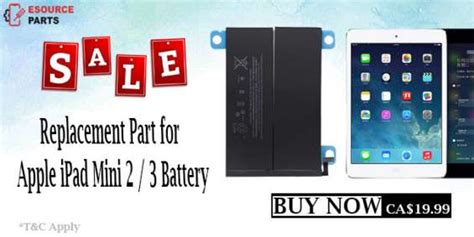 High capacity ipad mini 2/3 battery replacement in Mississauga - Phones ...