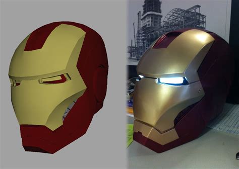3D Printing An Iron Man Helmet - Iron Man Helmet Shop