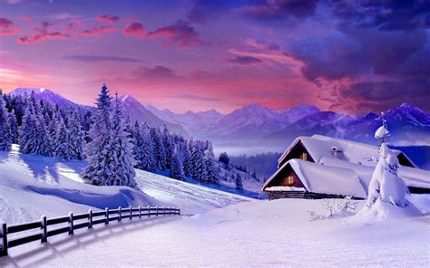 🔥 [50+] Beautiful Winter Scenery Wallpapers | WallpaperSafari