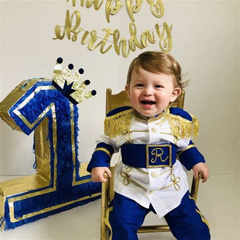 Baby Boy Prince Costume, Personalized Prince Charming Outfit, First Communion Outfit, King ...