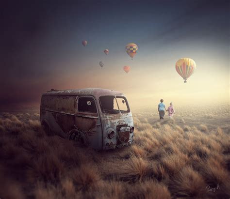 Together - Photoshop Surreal Manipulation Tutorial - rafy A