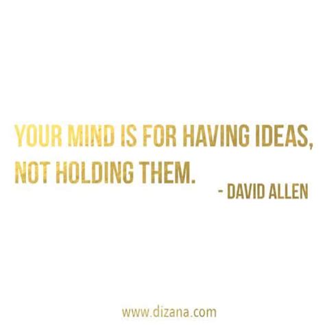 25 David Allen Quotes About Getting Things Done Today