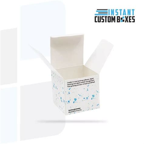 Custom White Reverse Tuck Boxes | Instant Custom Boxes