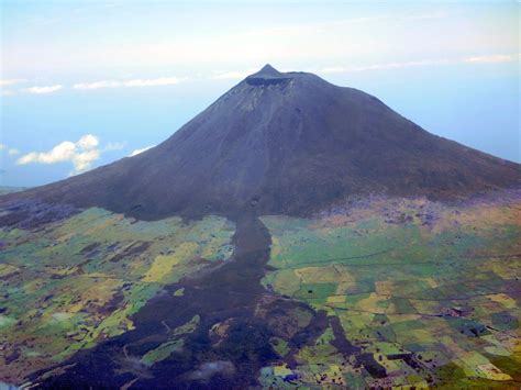 At 2,351 meters Mount Pico on Pico Island in the Azores is the highest mountain in Portugal. In ...