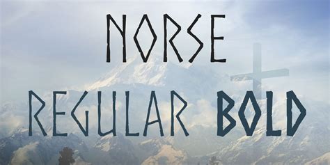 Norse Font FREE Download & Similar Fonts | FontGet