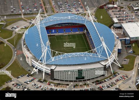 aerial view of Bolton Wanderers FC University of Bolton Stadium Stock ...