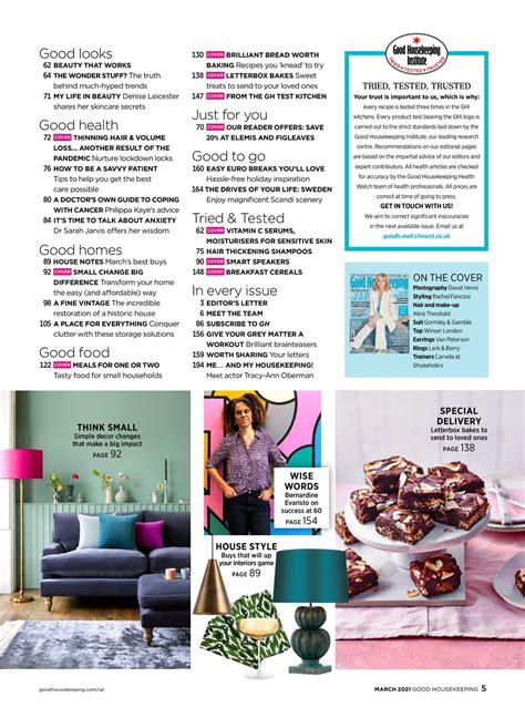 Good Housekeeping Magazine - Mar 2021 Back Issue