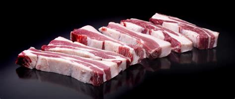 Special Cuts of Raw Beef - Butcher Shop Stock Image - Image of black ...