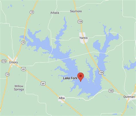 Top 15 Largest Lakes in East Texas, Texas lake sizes in acres, and map of East Texas lakes