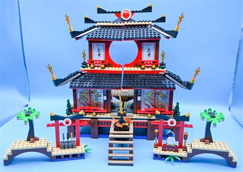 LEGO 2507 NINJAGO: Fire Temple Complete with Instructions and Box ...