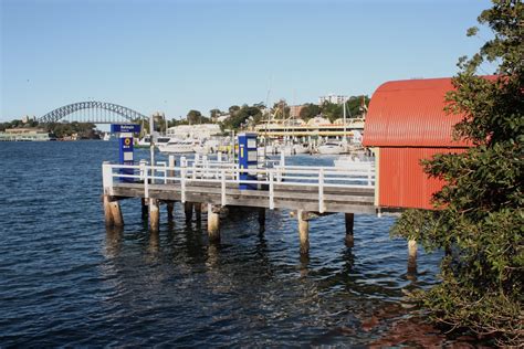 Sydney - City and Suburbs: Balmain, ferry wharf