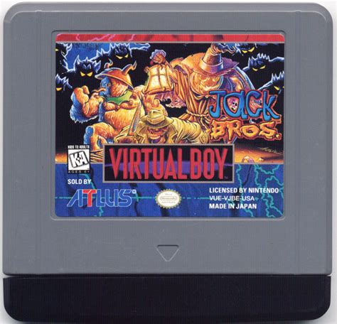 Jack Bros. (1995) Virtual Boy box cover art - MobyGames