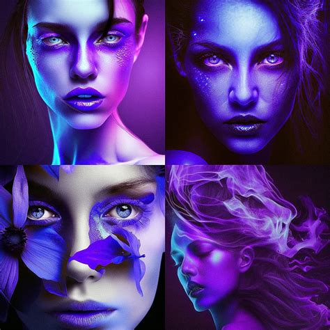 Ultraviolet photography Midjourney style | Andrei Kovalev's Midlibrary 2.0