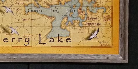 Leo Lakes: Greers Ferry Lake Map