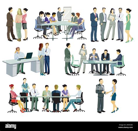 Course and training, Business meeting illustration Stock Vector Image & Art - Alamy