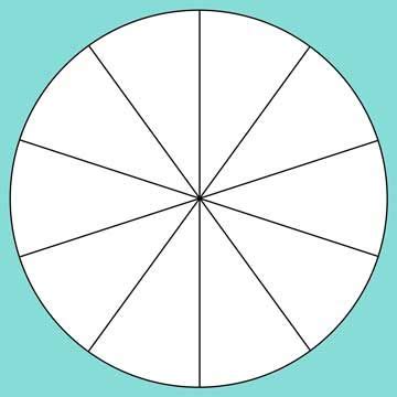 How to Divide a Circle Into 6 Equal Parts