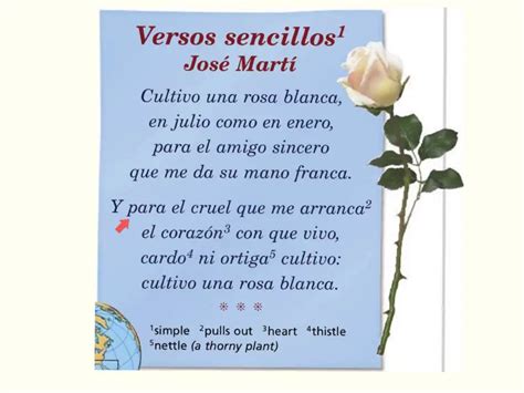 Jose marti Poems