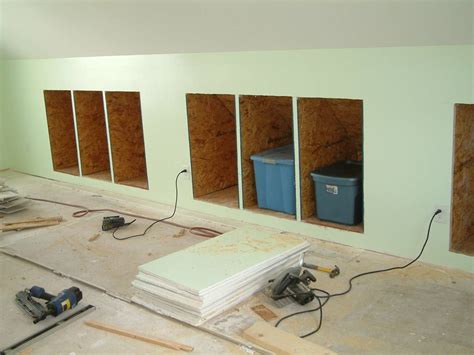 Knee-wall storage | NC Woodworker