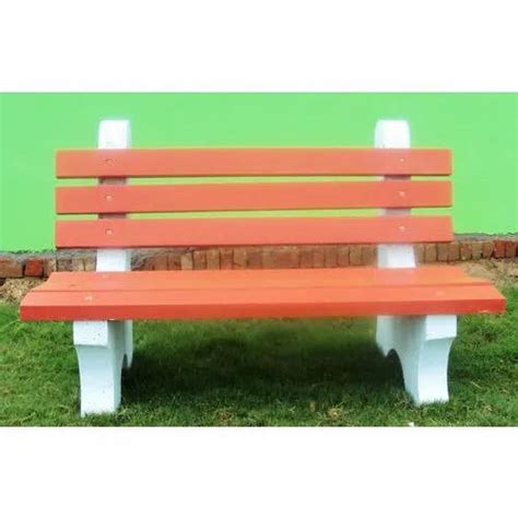 Standard Modern Concrete Garden Benches, For Park, With Back at best price in Delhi