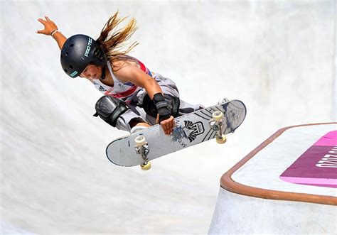 OLYMPICS/ Sky Brown, 13, makes history winning bronze in skateboarding ...