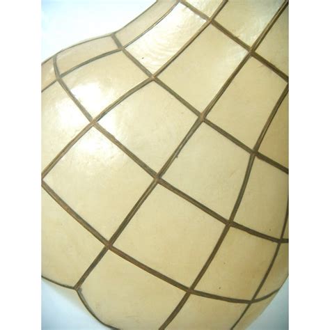 Vintage Capiz Shell Lamp Shade | Chairish