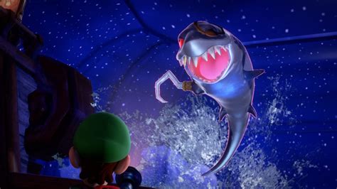 Luigi's mansion 3 shark boss