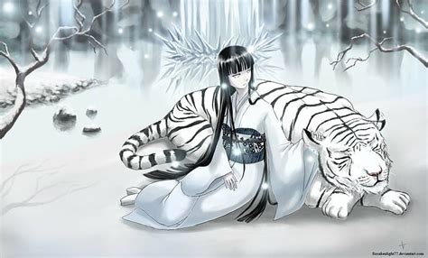 HD wallpaper: Anime, Original, Girl, Original (Anime), Tiger, White Tiger | Wallpaper Flare