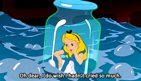 Alice In Wonderland Crying GIF - Find & Share on GIPHY