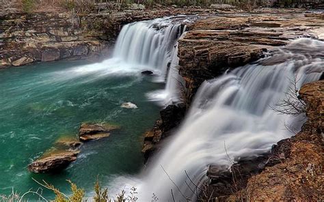 Waterfall Little River Falls Little River Canyon National Preserve Alabama Usa Hd Wallpaper ...