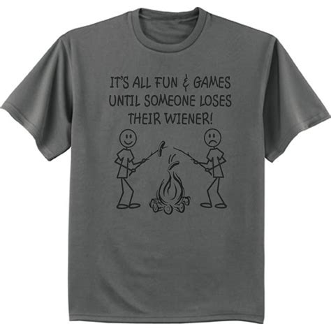 Decked Out Duds - Camping Gear Funny T-shirt Mens Graphic Tee - Walmart.com - Walmart.com