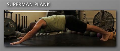 Superman Plank - Body Weight And Calisthenics Exercises & Workouts