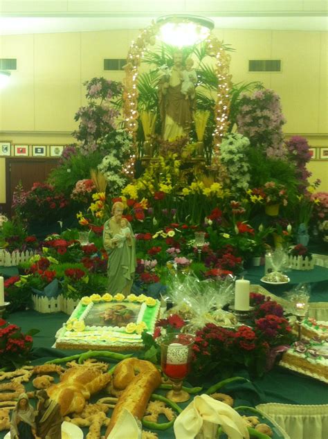 St Joseph Altar in L.A. | Holiday decor, St joseph, Holiday