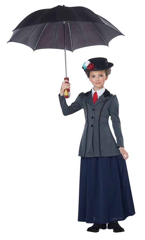 Mary Poppins Dress Suit | Girl costumes, Mary poppins costume, Mary ...