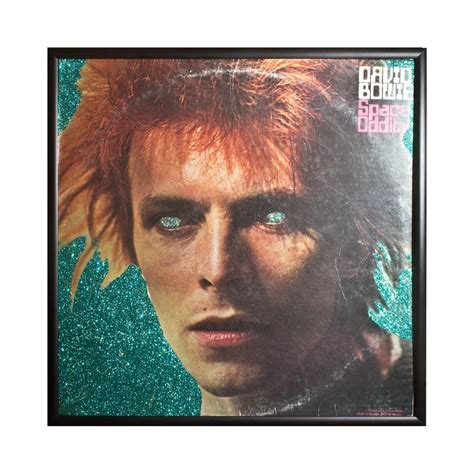 Glittered David Bowie Space Oddity Album | Etsy