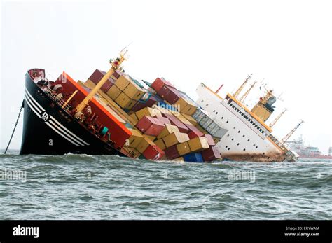 Largest Cargo Ship Crash