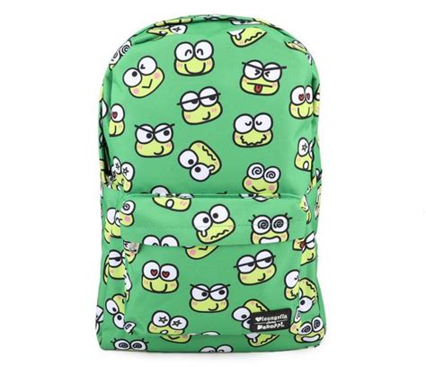 Get ready for school with this stylish Keroppi backpack